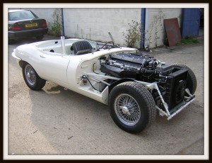 E Type Jaguar first test 2