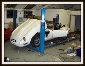 E Type Jaguar re fit